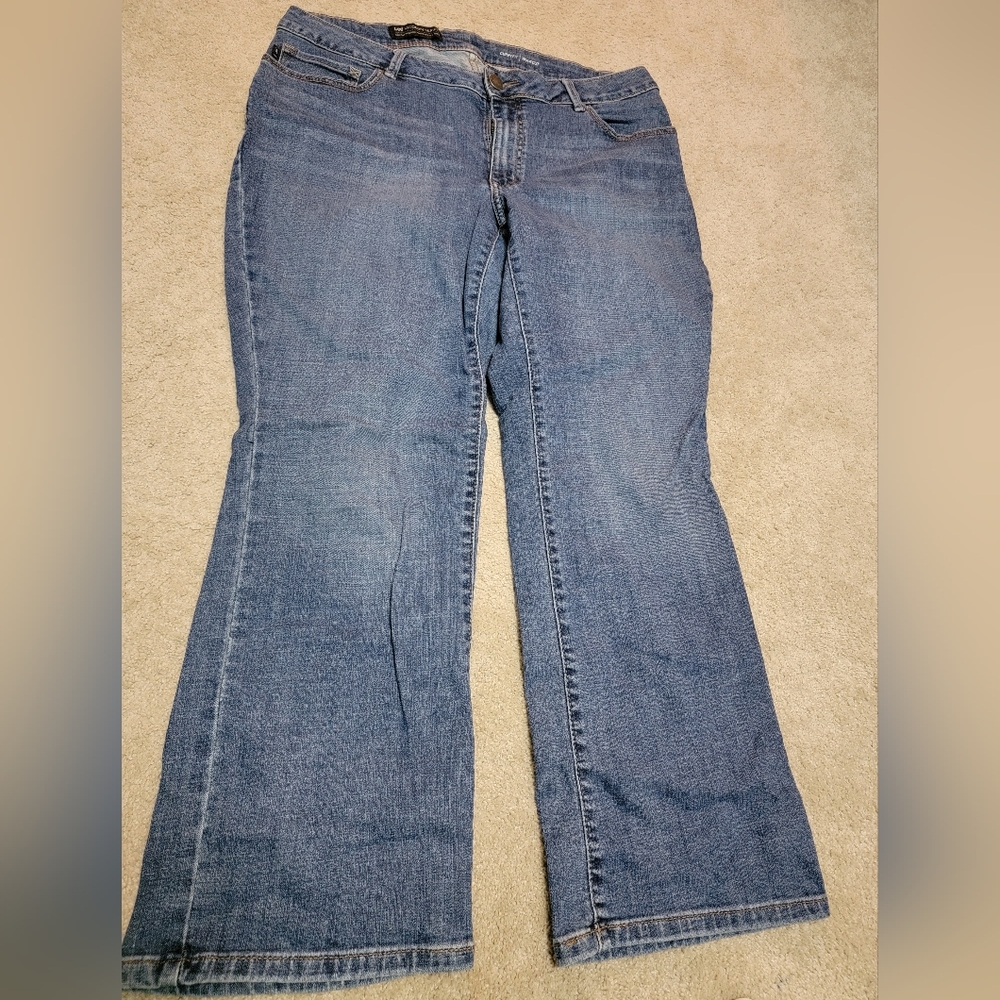 Lee curvy fit boot cut jeans - 18W petite